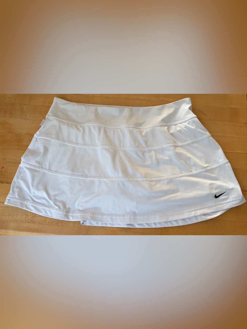 Nike Dri-Fit White Tennis Skirt